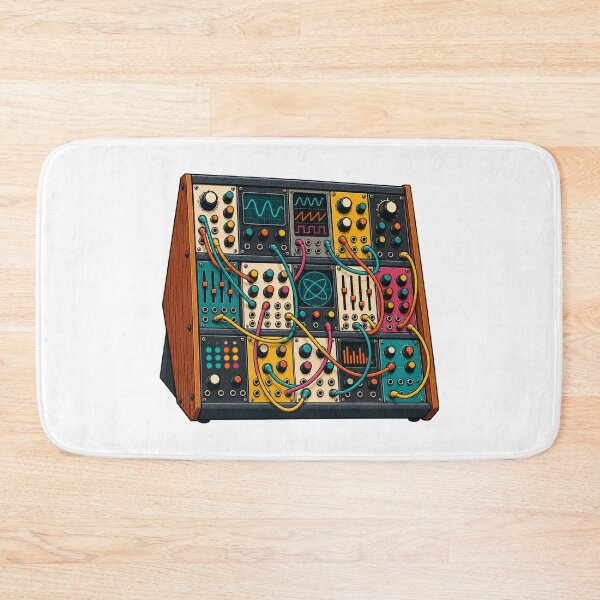 Item preview, Modular Synth Patch Cable Musician Gift designed and sold by UrbanCanvvas.