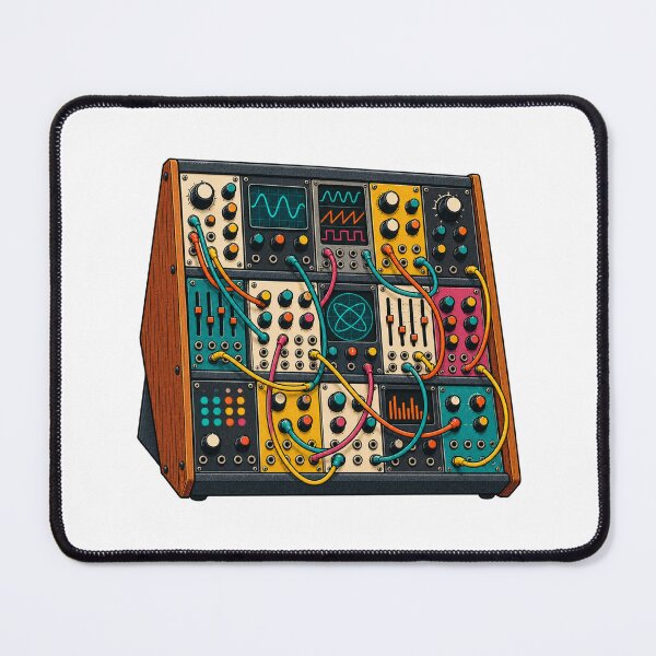 Item preview, Modular Synth Patch Cable Musician Gift designed and sold by UrbanCanvvas.
