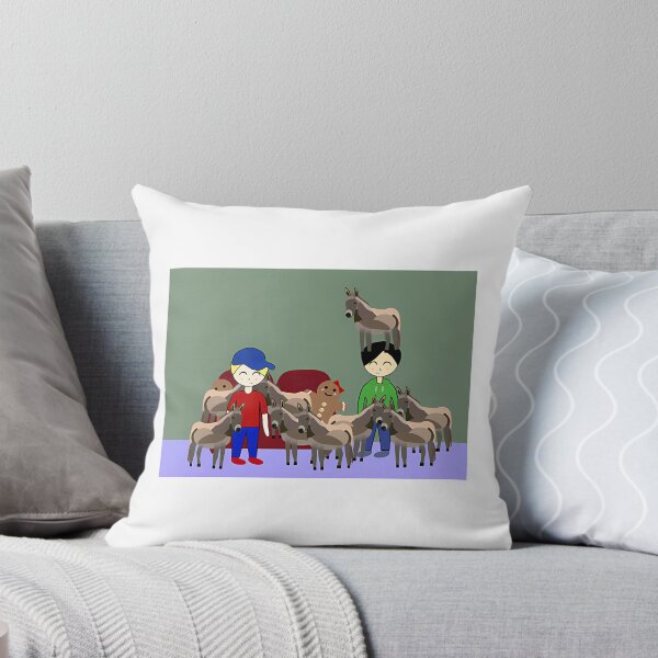 Item preview, Funny Donkeys In Living Room Home Decor | Perfect Gift For You And Friends designed and sold by Bryceplays.