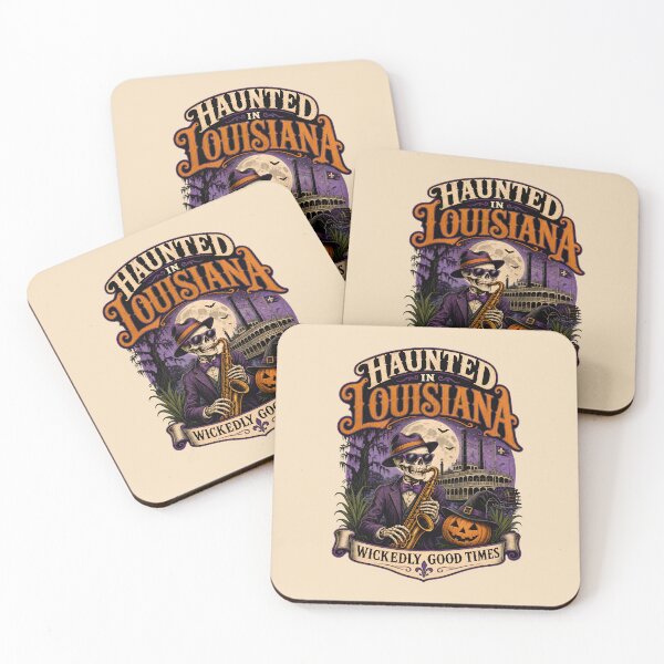 Item preview, Haunted in Louisiana - Wickedly good times - Halloween in Louisiana designed and sold by ParadoxParadox.