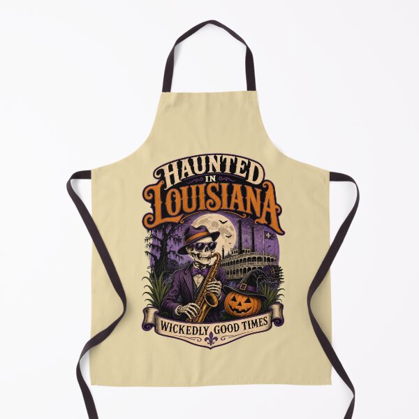 Item preview, Haunted in Louisiana - Wickedly good times - Halloween in Louisiana designed and sold by ParadoxParadox.