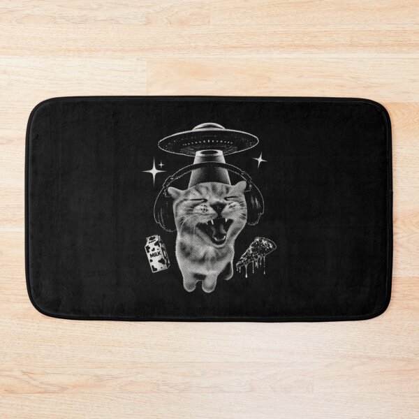 Item preview, Alien Cat Meme Retro Silly Cat Y2K Vintage Space Kitty designed and sold by jefferyskinn.