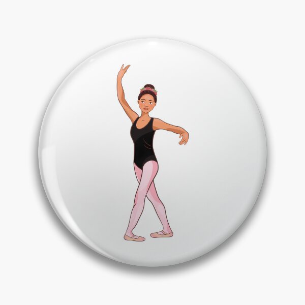 Item preview, Copy Of Cute Black Ballerina 5 Sticker designed and sold by DisynePluss.