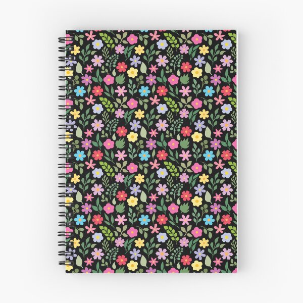 Item preview, flowers and leaves seamless pattern designed and sold by SmallDart Creations.