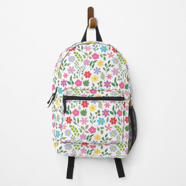 Item preview, flowers and leaves seamless pattern designed and sold by SmallDart Creations.