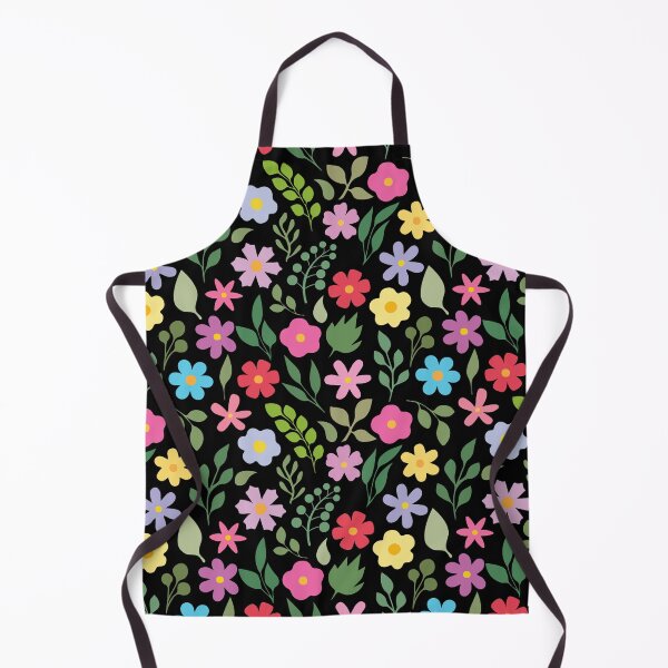 Item preview, flowers and leaves seamless pattern designed and sold by SmallDart Creations.
