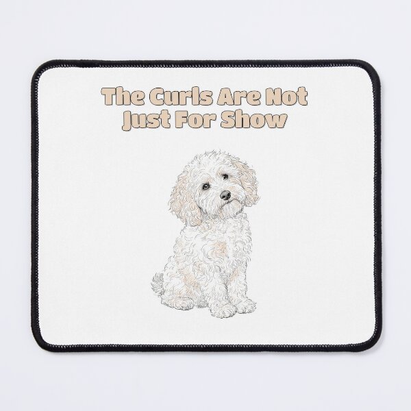 Item preview, Goldendoodle Curly Coat Funny Dog Personality Quote designed and sold by NatureUnleashed.