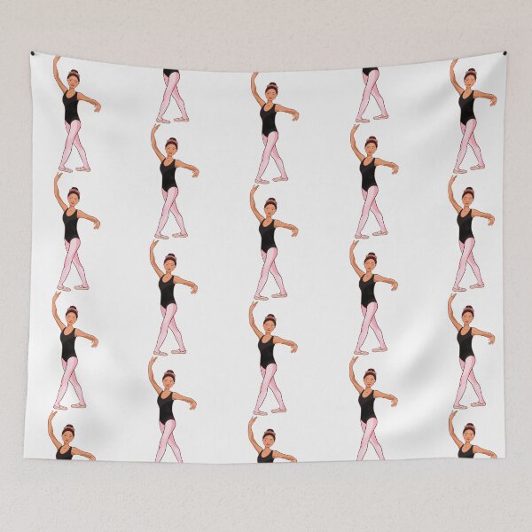 Item preview, Copy Of Cute Black Ballerina 5 Sticker designed and sold by DisynePluss.