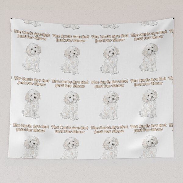 Item preview, Goldendoodle Curly Coat Funny Dog Personality Quote designed and sold by NatureUnleashed.