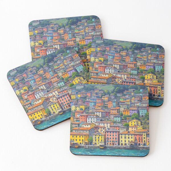 Item preview, Small coastal town designed and sold by sid1802.