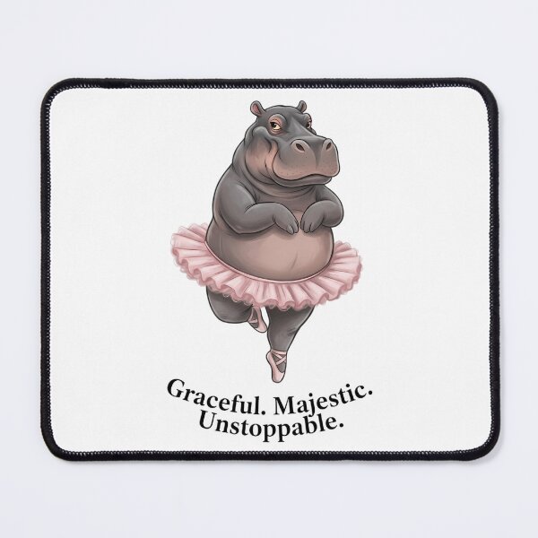 Item preview, Copy Of Majestic Hippo Ballerina  Funny Pink Tutu Dance Meme designed and sold by DisynePluss.