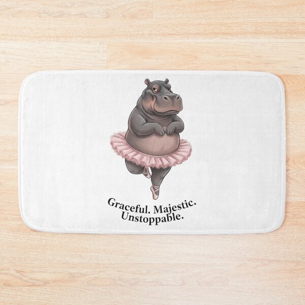 Item preview, Copy Of Majestic Hippo Ballerina  Funny Pink Tutu Dance Meme designed and sold by DisynePluss.