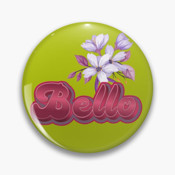 Item preview, Bello Italian Word Floral Bouquet Retro Rose Typography Poster designed and sold by Miheerala.