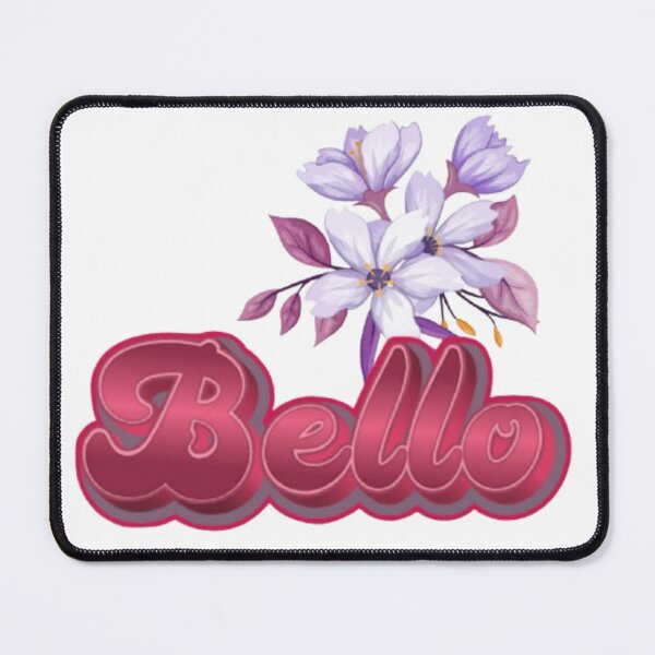 Item preview, Bello Italian Word Floral Bouquet Retro Rose Typography Poster designed and sold by Miheerala.