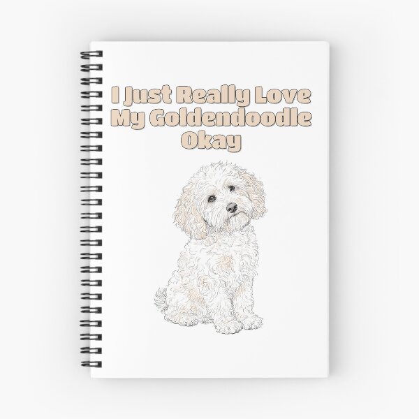 Item preview, Simple Goldendoodle Love Funny Honest Dog Saying designed and sold by NatureUnleashed.