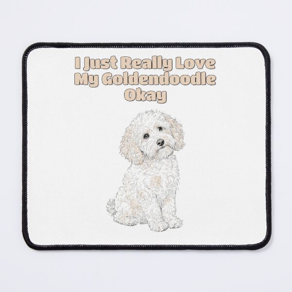 Item preview, Simple Goldendoodle Love Funny Honest Dog Saying designed and sold by NatureUnleashed.