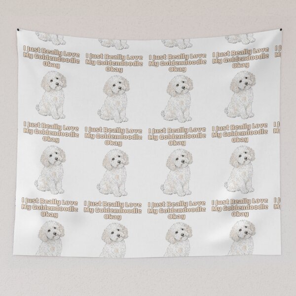 Item preview, Simple Goldendoodle Love Funny Honest Dog Saying designed and sold by NatureUnleashed.