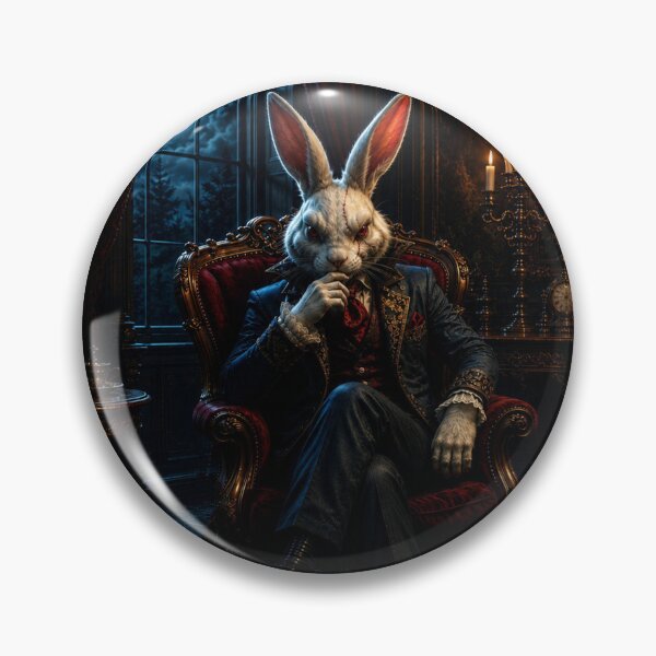 Item preview, The Dark Aristocratic Rabbit — Lord of the Gothic Mansion designed and sold by ZYVARENNE.