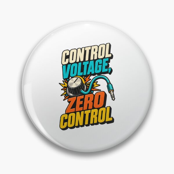 Item preview, Control Voltage Zero Control Funny Synth Gift designed and sold by UrbanCanvvas.