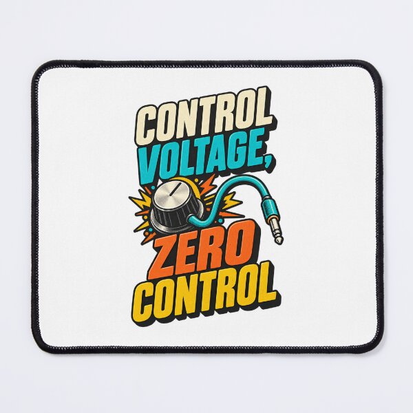 Item preview, Control Voltage Zero Control Funny Synth Gift designed and sold by UrbanCanvvas.