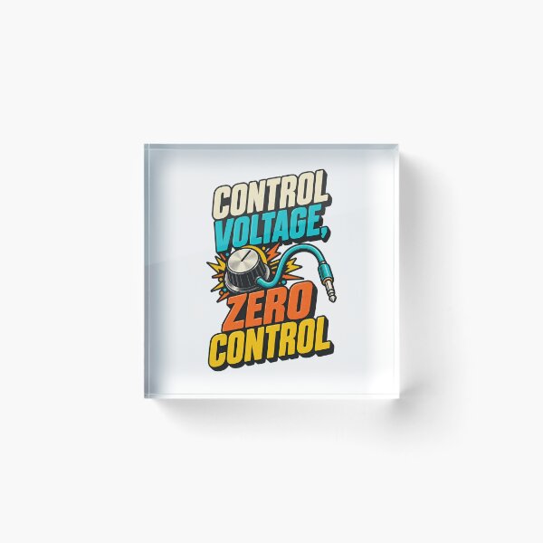 Item preview, Control Voltage Zero Control Funny Synth Gift designed and sold by UrbanCanvvas.