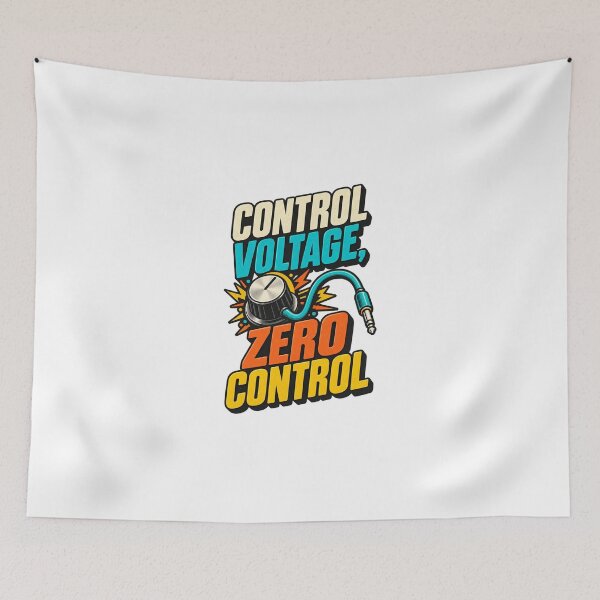 Item preview, Control Voltage Zero Control Funny Synth Gift designed and sold by UrbanCanvvas.