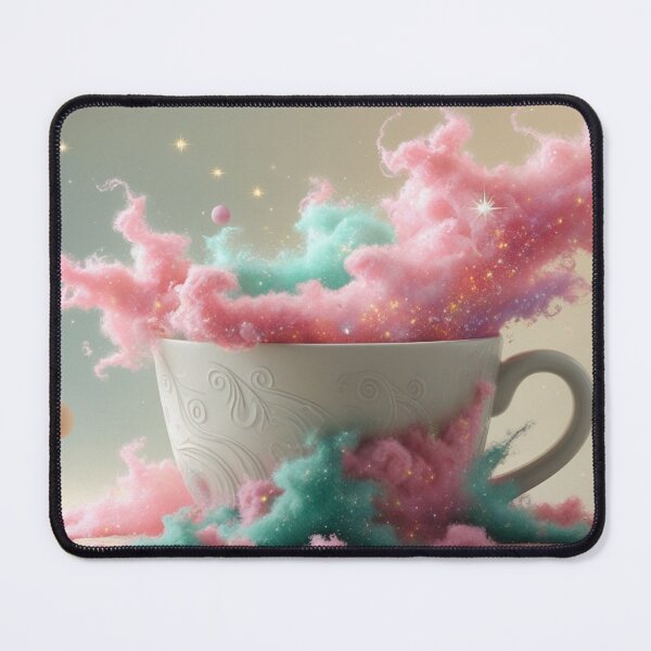 Item preview, Dreamy Cosmic Coffee Cup with Pink Nebula Clouds. designed and sold by fbtrisha.