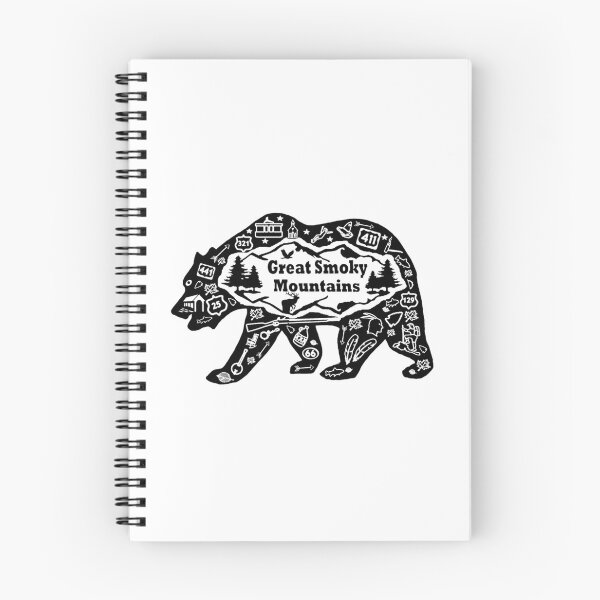 Item preview, Great Smoky Mountains Souvenir Bear designed and sold by BurdenArts.