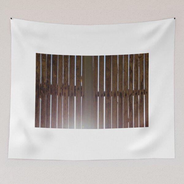Item preview, Sunlight Through Weathered Barn Wood Slats Creating Rustic Vertical Lines and Light Beams designed and sold by Nmallia.