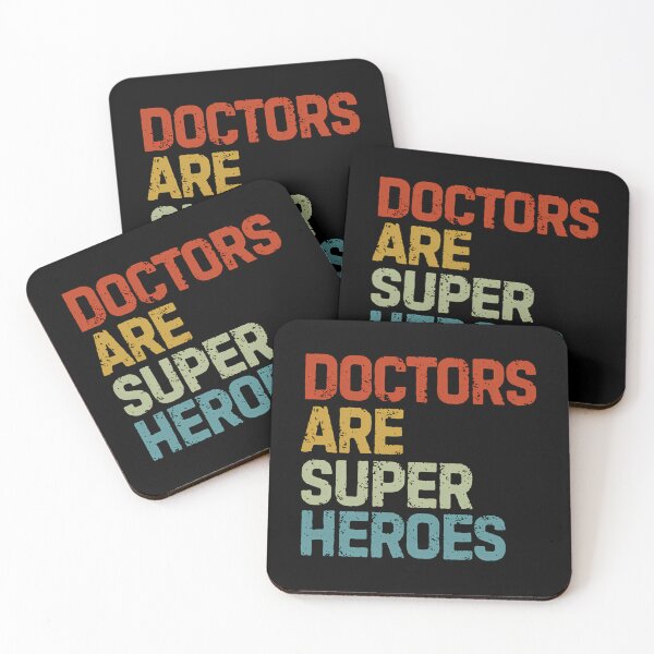 Item preview, Doctors Are Super Heroes designed and sold by BurnPrintsEP.