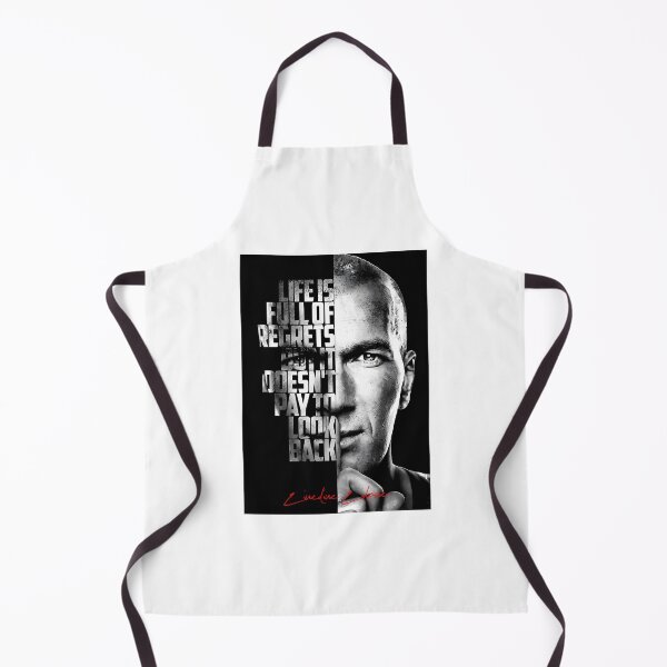 Item preview, Black And White Zinedine Zidane Quote Poster designed and sold by swann-yuki.