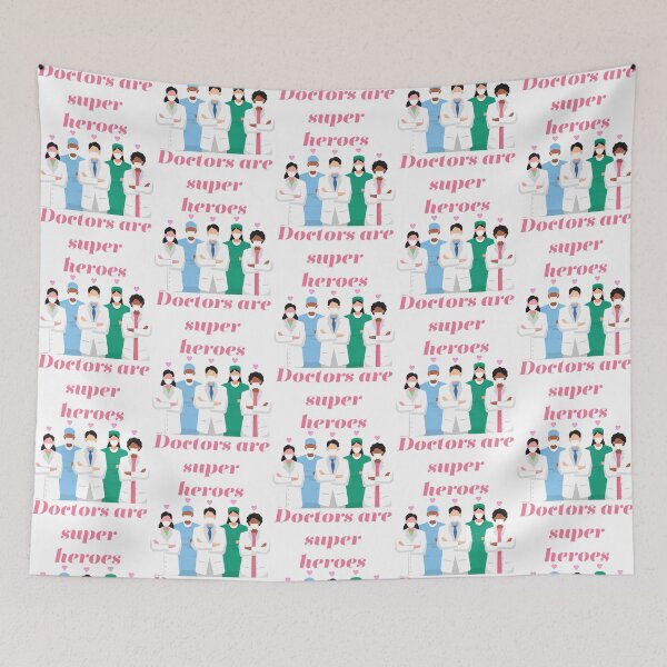 Item preview, Doctors Are Super Heroes designed and sold by BurnPrintsEP.