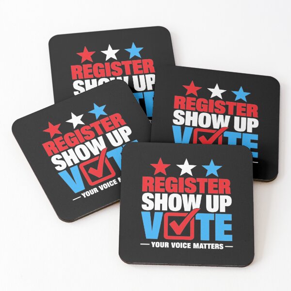 Item preview, Register Show up Vote Your Voice Matters Election Voter 2026 designed and sold by clothesy7.