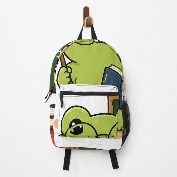 Item preview, Cute Frog Teacher Kawaii Classroom Reading Book designed and sold by denybz.