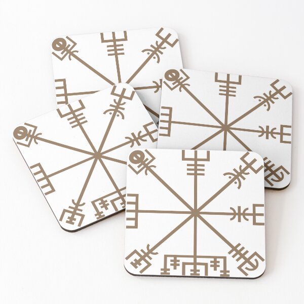 Item preview, Símbolo vikingo de Vegvisir designed and sold by KarolinaKarotka.