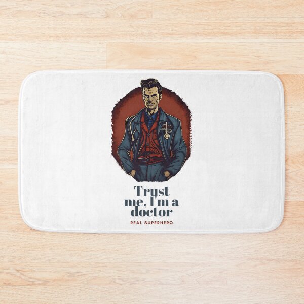 Item preview, Doctors Are Super Heroes designed and sold by BurnPrintsEP.