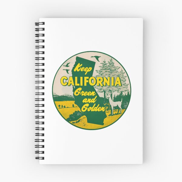 Item preview, Keep California Green And Golden Vintage designed and sold by BurdenArts.