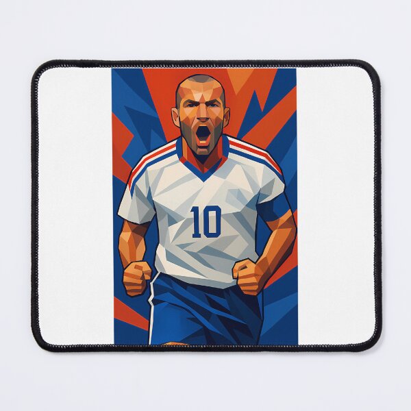 Item preview, Zinedine Zidane France Football Legend Soccer Fanart designed and sold by swann-yuki.
