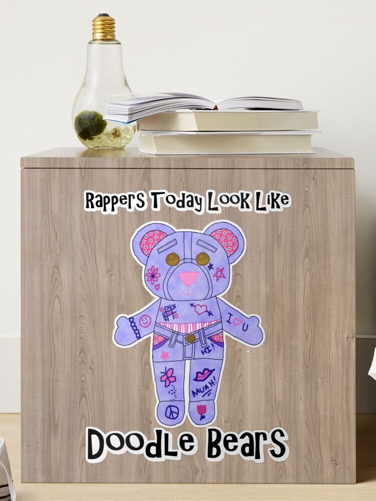 Rappers today look like doodle bears Photographic Print for Sale by  TashaAkaTachi