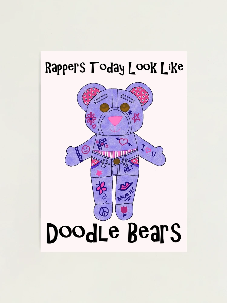 This 90's Kid Owned a Doodle Bear Sticker for Sale by TashaAkaTachi