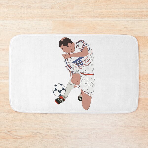 Item preview, Zinedine Zidane Retro Football France designed and sold by swann-yuki.