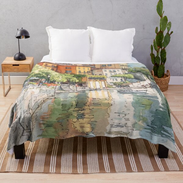 Item preview, Village at Lake Como designed and sold by sid1802.