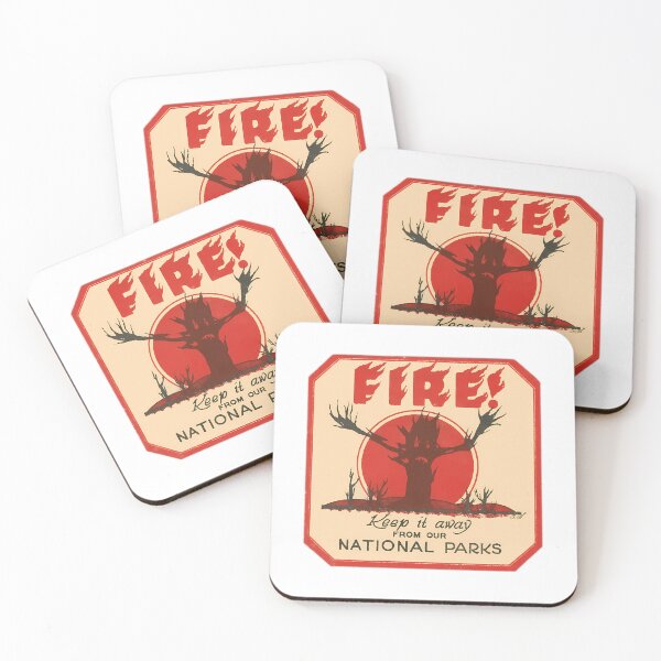 Item preview, Keep Fire Out Of National Parks Vintage designed and sold by BurdenArts.