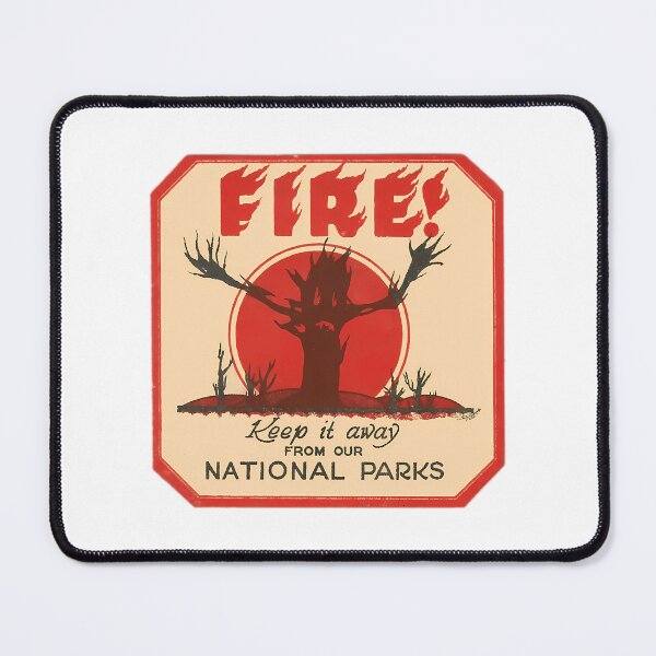 Item preview, Keep Fire Out Of National Parks Vintage designed and sold by BurdenArts.