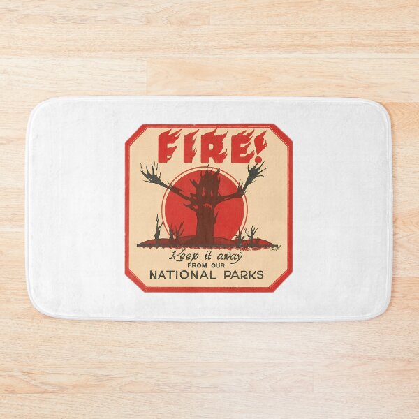 Item preview, Keep Fire Out Of National Parks Vintage designed and sold by BurdenArts.