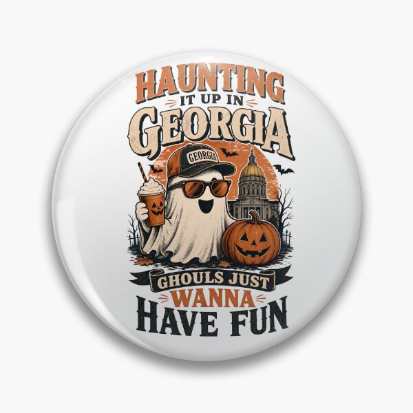 Item preview, Haunting it up in Georgia - Halloween in Georgia designed and sold by ParadoxParadox.