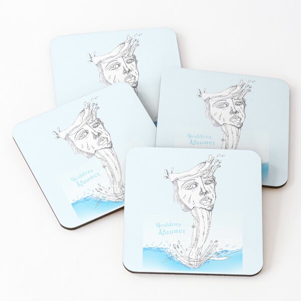Item preview, Egyptian Primordial Water Goddess Naunet (Drawing by ACCI)  designed and sold by VanyssaGraphics.