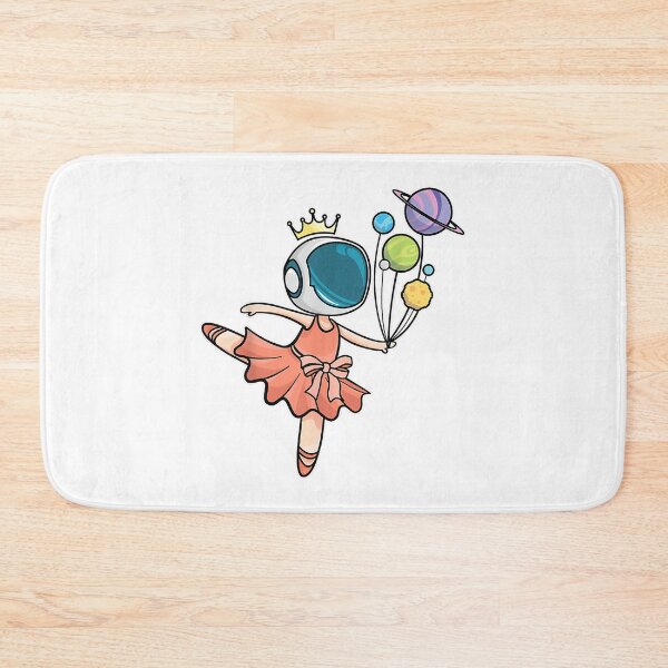 Item preview, Cute Ballerina Girl Space Astronaut designed and sold by DisynePluss.