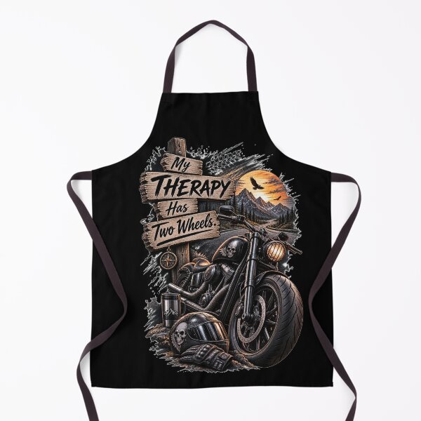 Item preview, My Therapy Has Two Wheels designed and sold by Wild Ink Studio by Barbara.