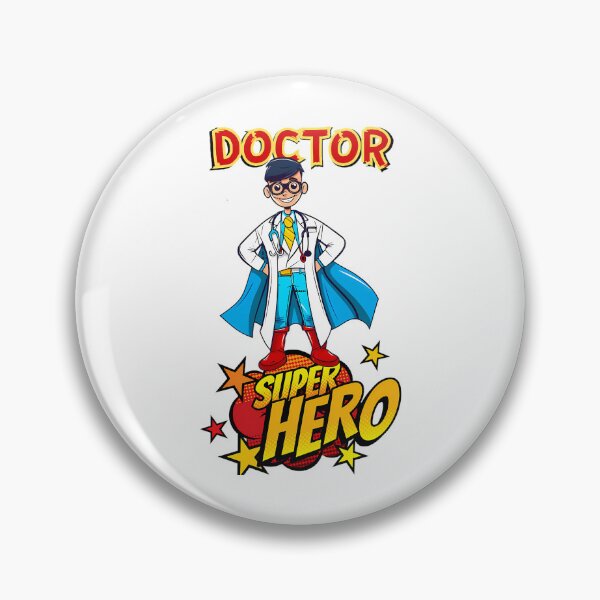 Item preview, Doctors Are Super Heroes designed and sold by BurnPrintsEP.